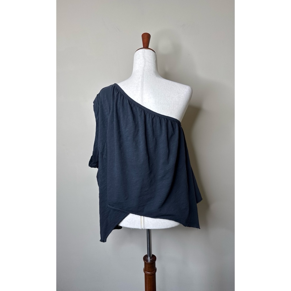 We The Free One-Shoulder Black Top - Picture 2 of 5